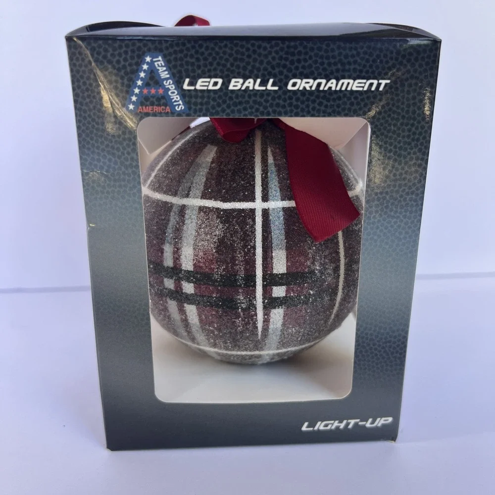 Texas A&M Aggies LED Light Up Christmas Ornament 4